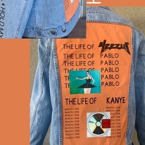 Custom Kanye West Jean Jacket One of a Kind